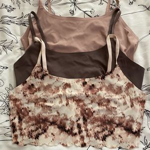 Danskin 3-Piece Bralettes